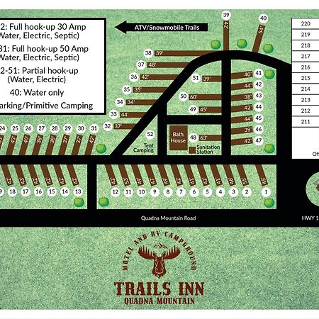 Trails Inn Quadna Mountain Motel & Rv Park Hill City المظهر الخارجي الصورة