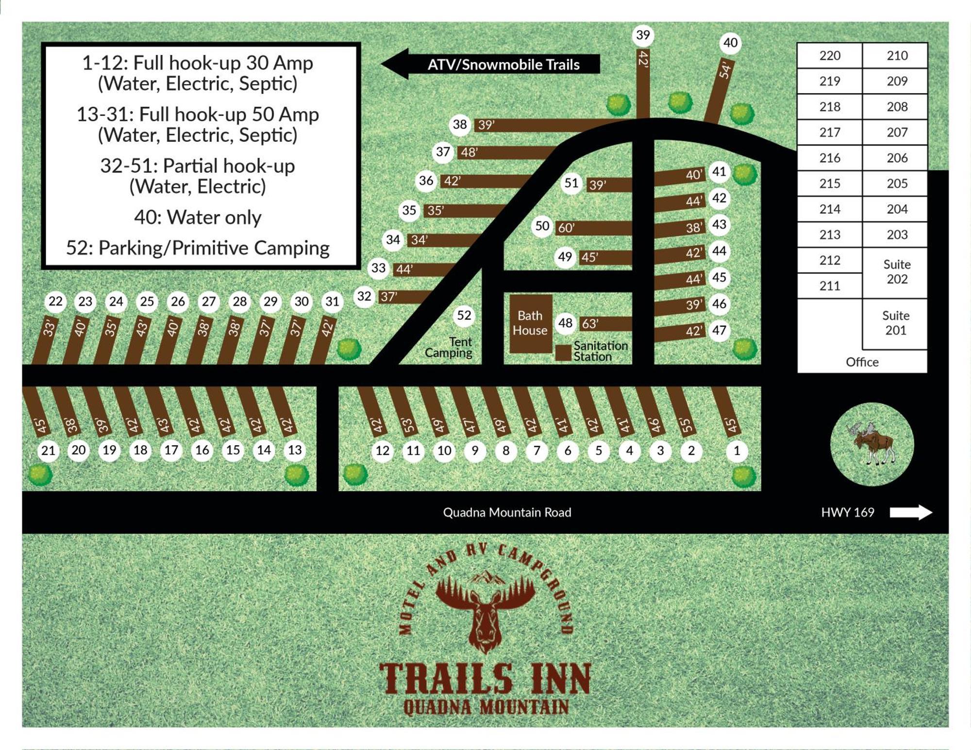 Trails Inn Quadna Mountain Motel & Rv Park Hill City المظهر الخارجي الصورة